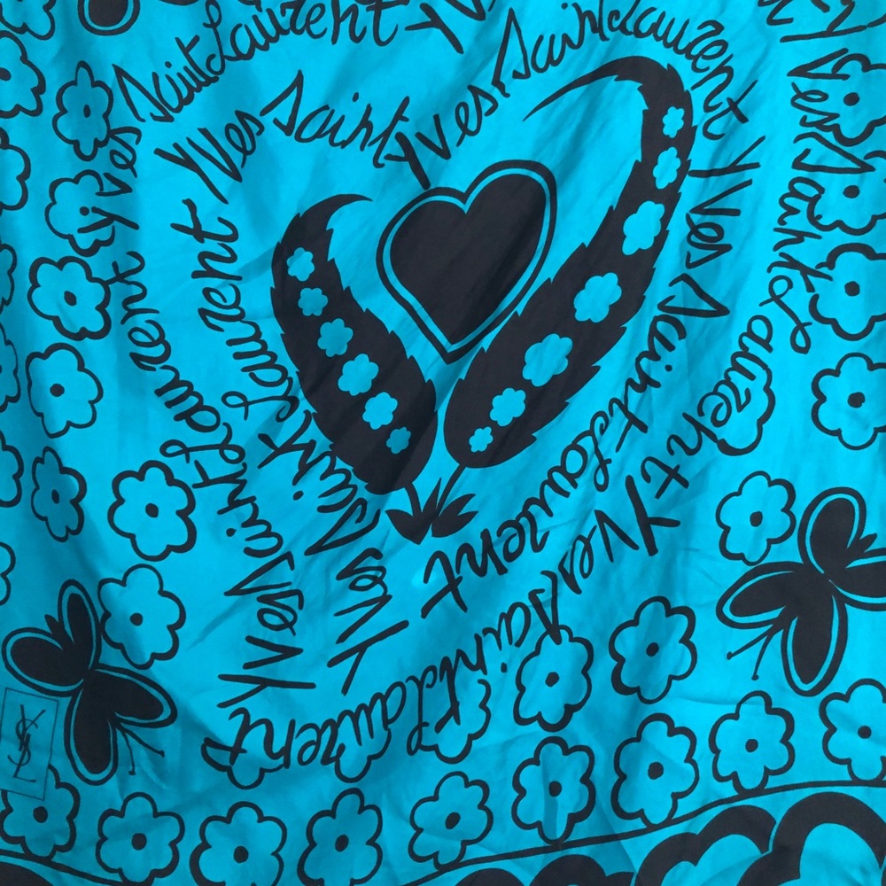 YSL scarf